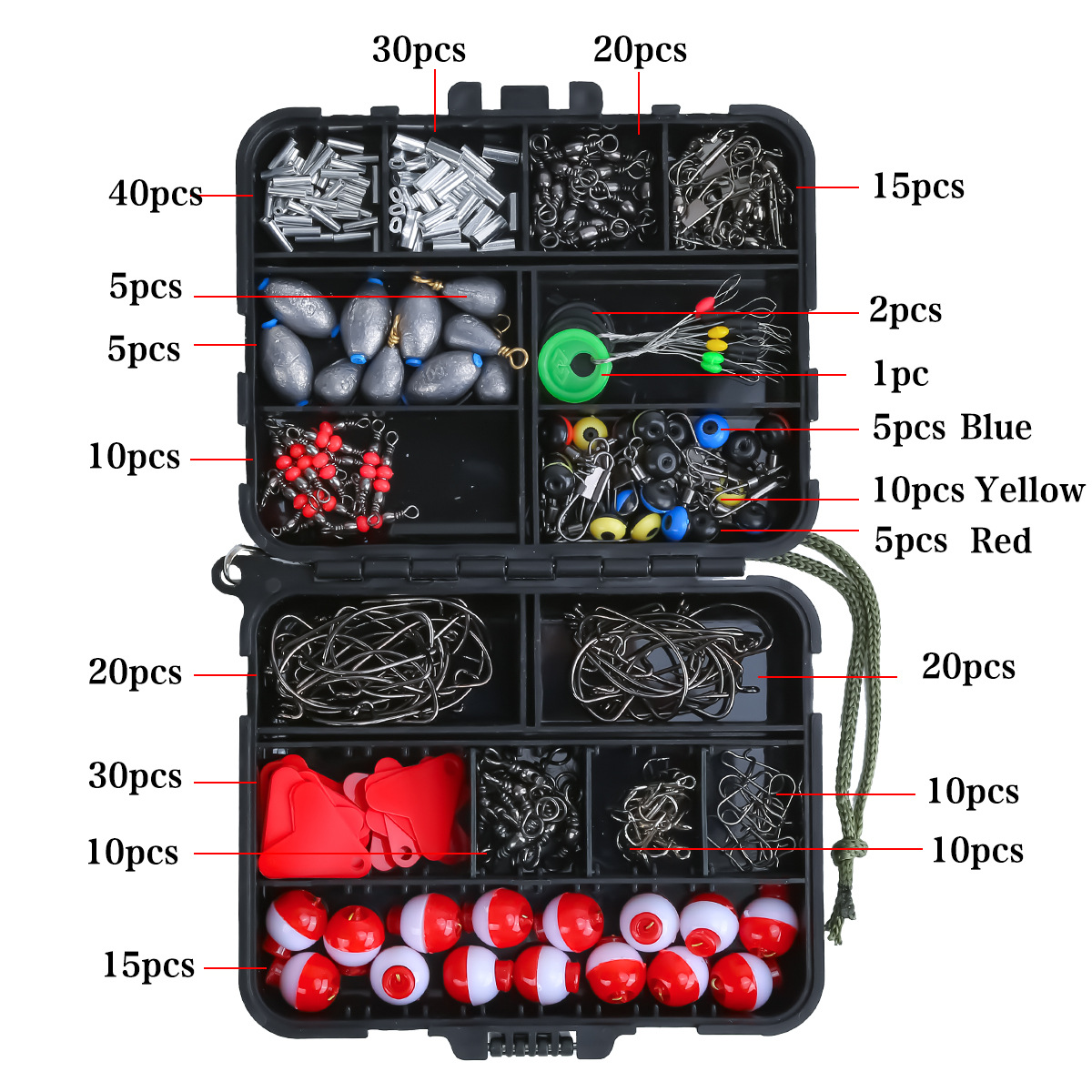 Kit d'accessoires de pêche de  - Fishing Hook Box avis et prix